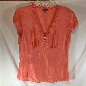 Ann Taylor Women's Coral Blouse